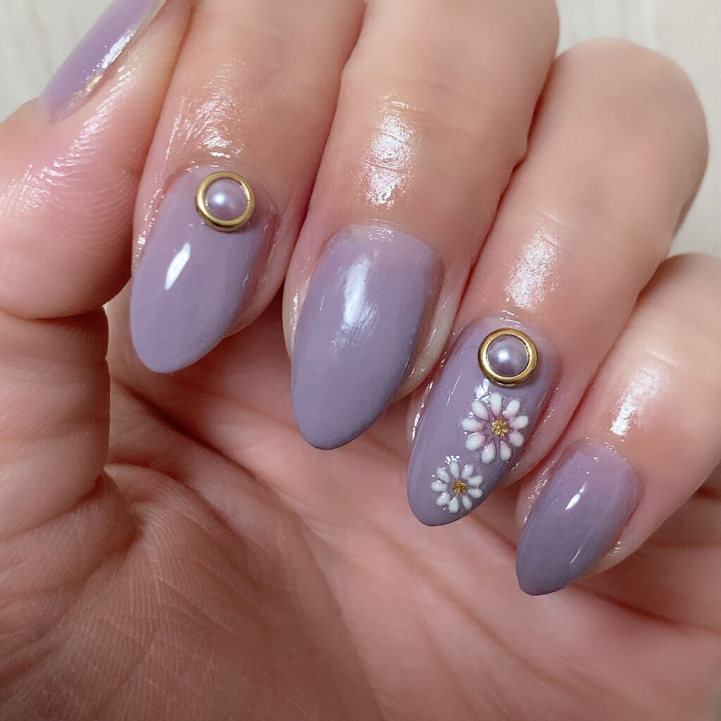 グロウアップネイルカラー ［U007］ リバティー/hince/マニキュアを使ったクチコミ（2枚目）