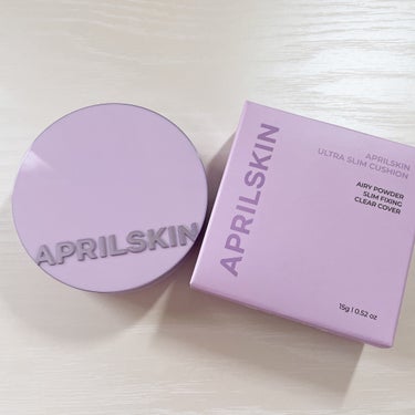 APRILSKIN ウルトラスリムクッション＋レフィルセットのクチコミ「안녕하세요~ 엠입니다!!
こんにちは！えむです☺︎

【使った商品】
APRILSKIN
ウ.....」（2枚目）