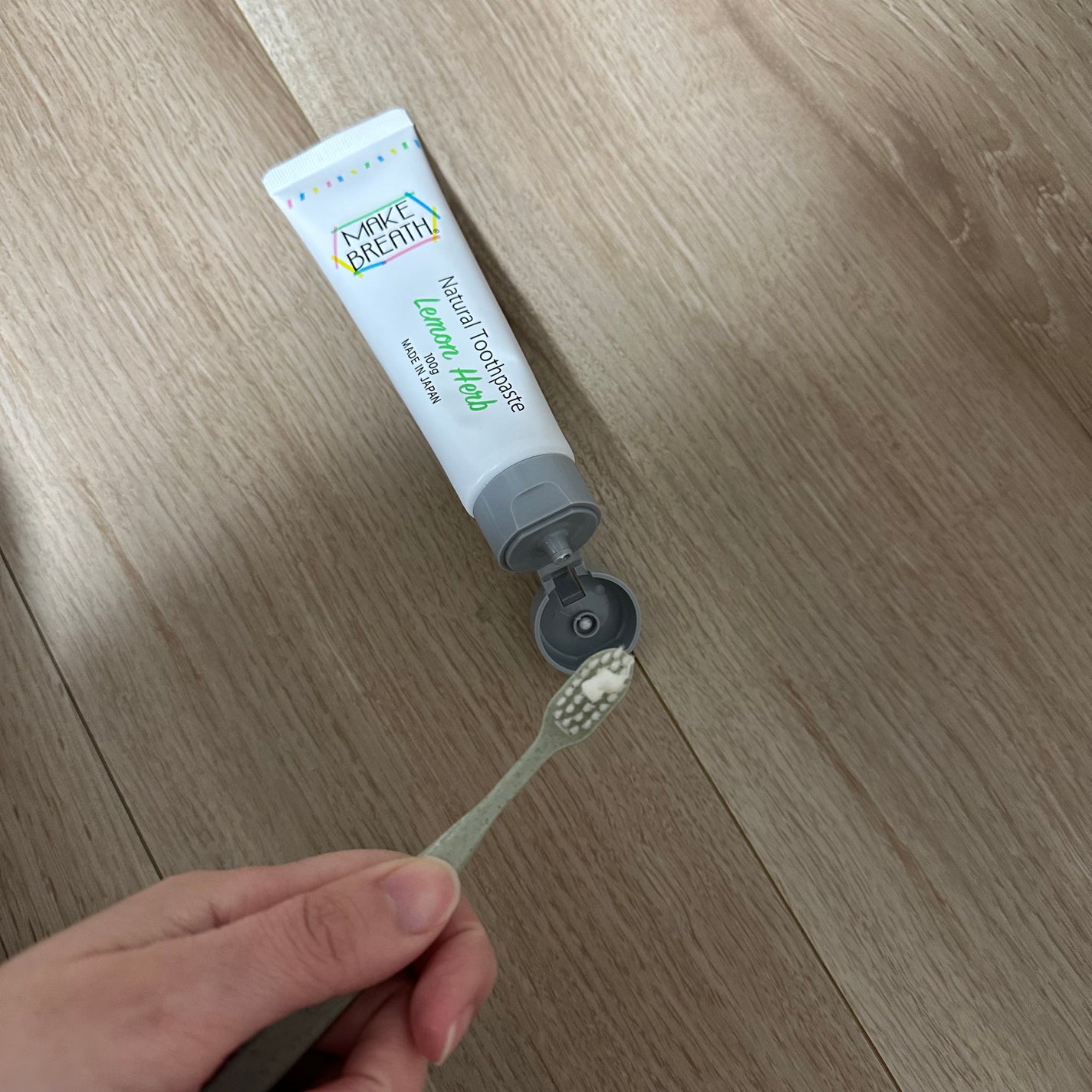 メイクブレス ハミガキ/MAKE BREATH/歯磨き粉を使ったクチコミ(3枚目)