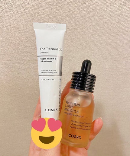 RXザ・レチノール0.1クリーム/COSRX/フェイスクリームを使ったクチコミ(1枚目)
