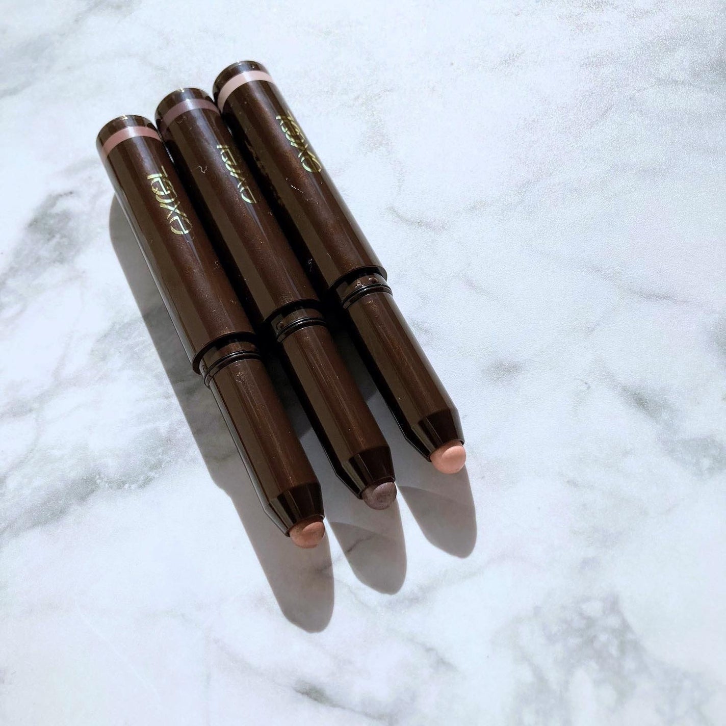 グリームオンフィットシャドウ/excel/スティックアイシャドウを使ったクチコミ(9枚目)