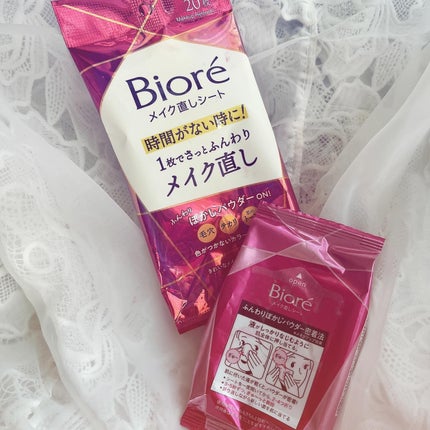 ビオレ メイク直しシート/ビオレ/フェイスシートを使ったクチコミ(1枚目)