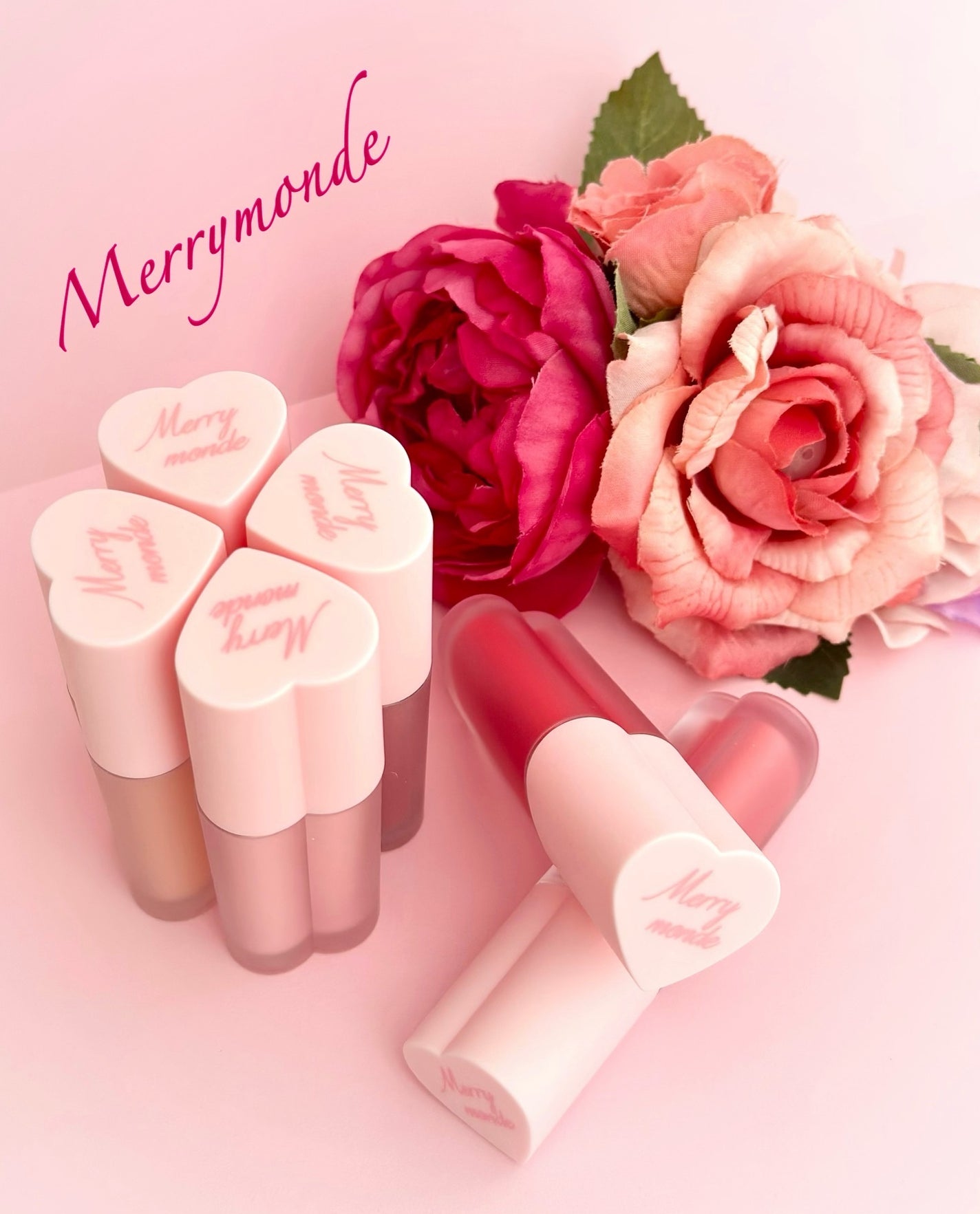 ミルクハートティントリップアンドチーク/Merrymonde/リップティントを使ったクチコミ(1枚目)
