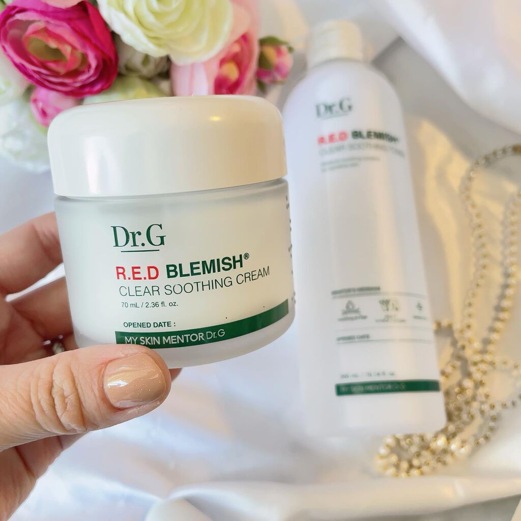 レッドB・Cスムージングクリーム/Dr.G/フェイスクリームを使ったクチコミ（3枚目）