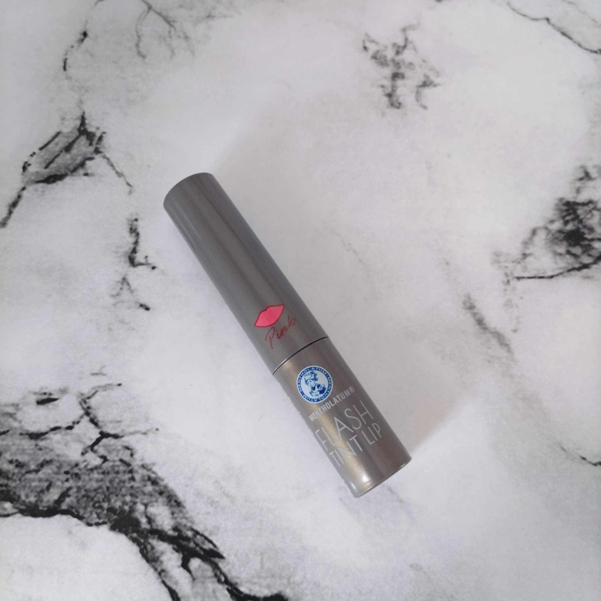 メンソレータム フラッシュティントリップ ピンク/メンソレータム/リップティントを使ったクチコミ（2枚目）