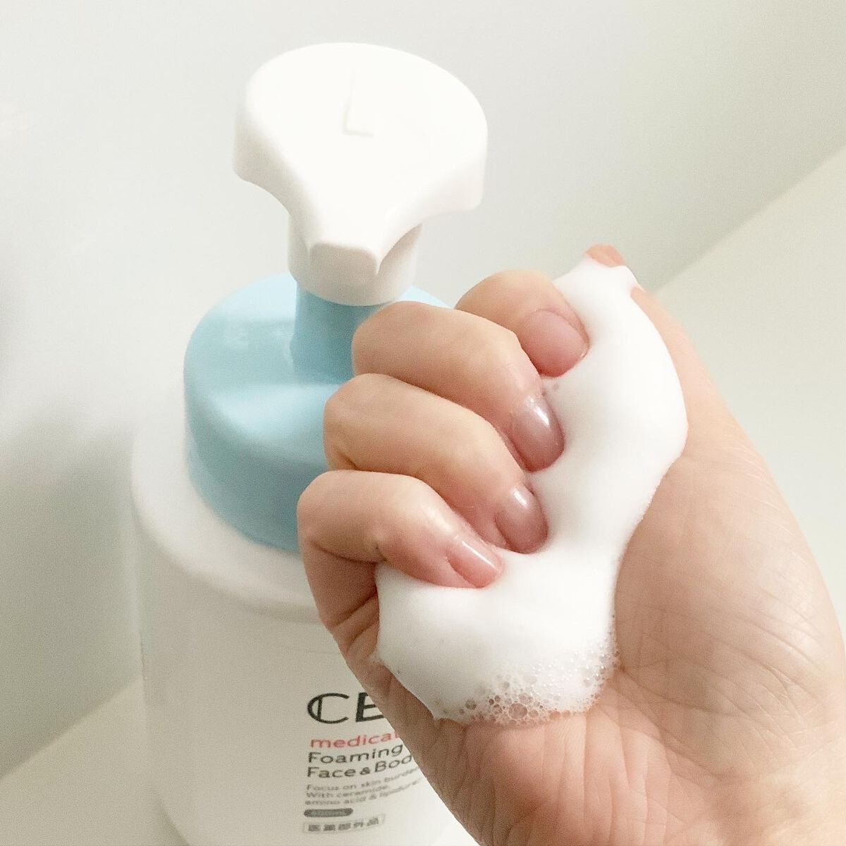 薬用 フェイス&ボディウォッシュ/セラミエイド/ボディソープを使ったクチコミ(4枚目)