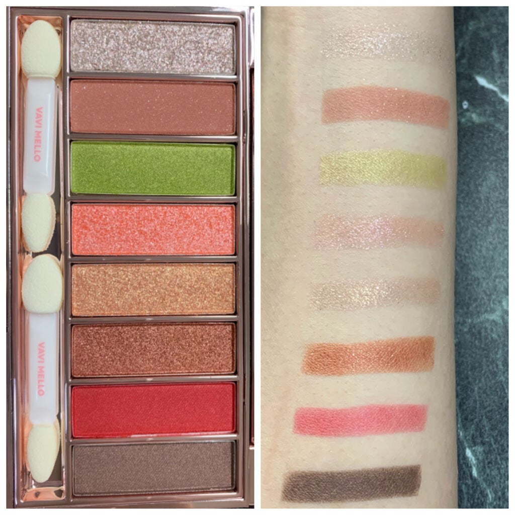エンチャントアイズパレット/VAVI MELLO/アイシャドウパレットを使ったクチコミ(2枚目)