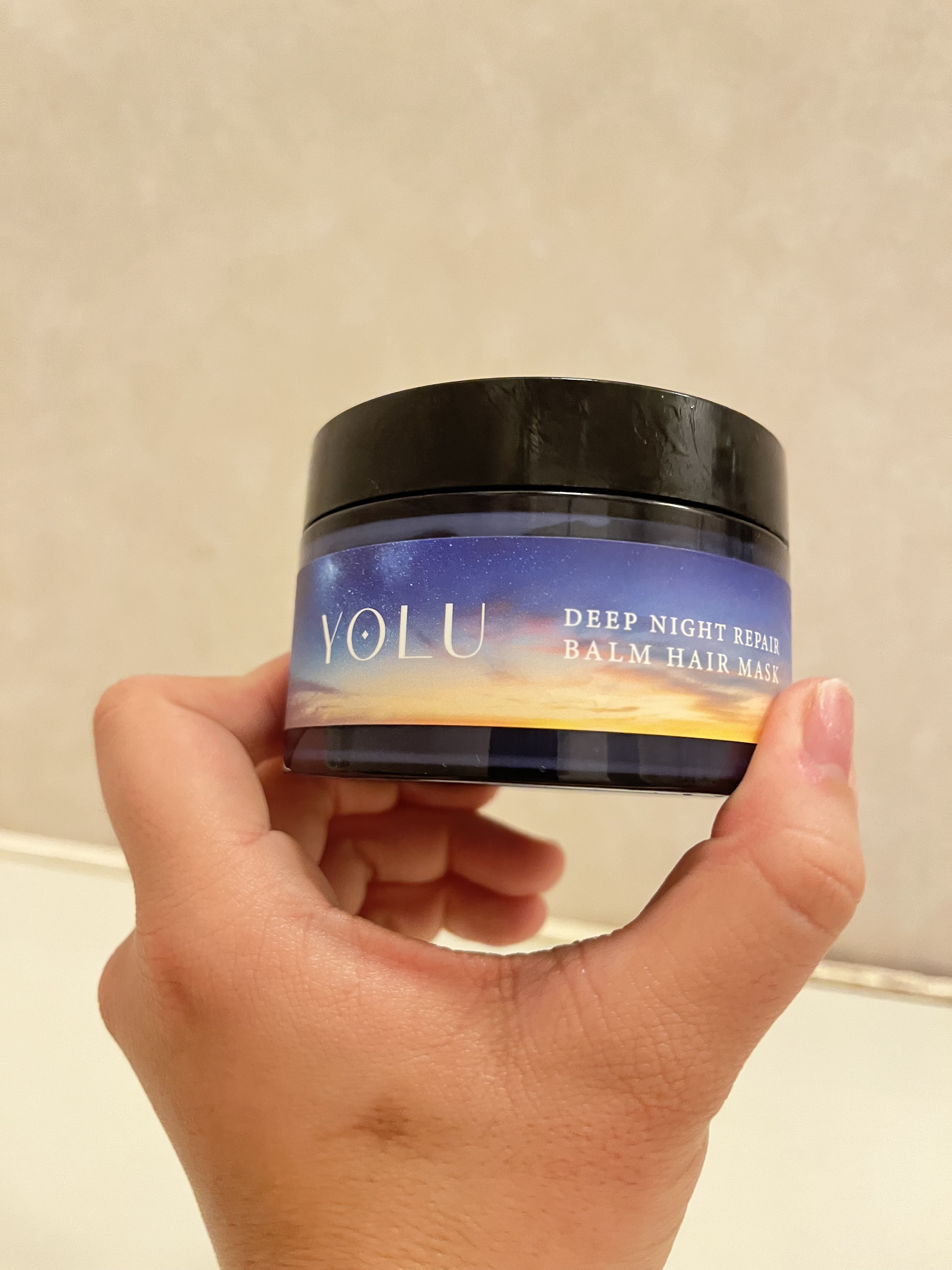 ディープナイトリペアバームヘアマスク/YOLU/ヘアマスク・ヘアパックを使ったクチコミ（2枚目）