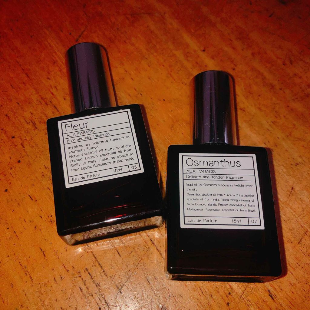 オードパルファム　#07 Osmanthus 〔オスマンサス〕/AUX PARADIS/香水(レディース)を使ったクチコミ（1枚目）
