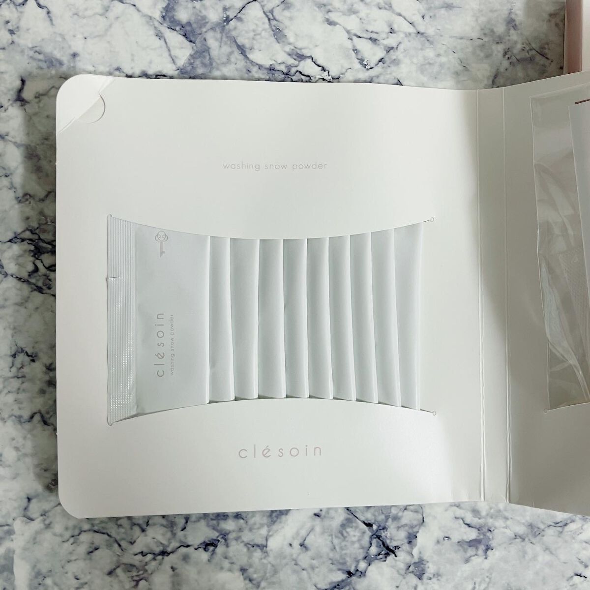 スノーパウダーウォッシュ クレソワン/クレソワン/洗顔パウダーを使ったクチコミ(5枚目)