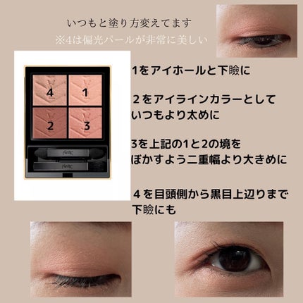 クチュール ミニ クラッチ/YVES SAINT LAURENT BEAUTE/アイシャドウパレットを使ったクチコミ(2枚目)