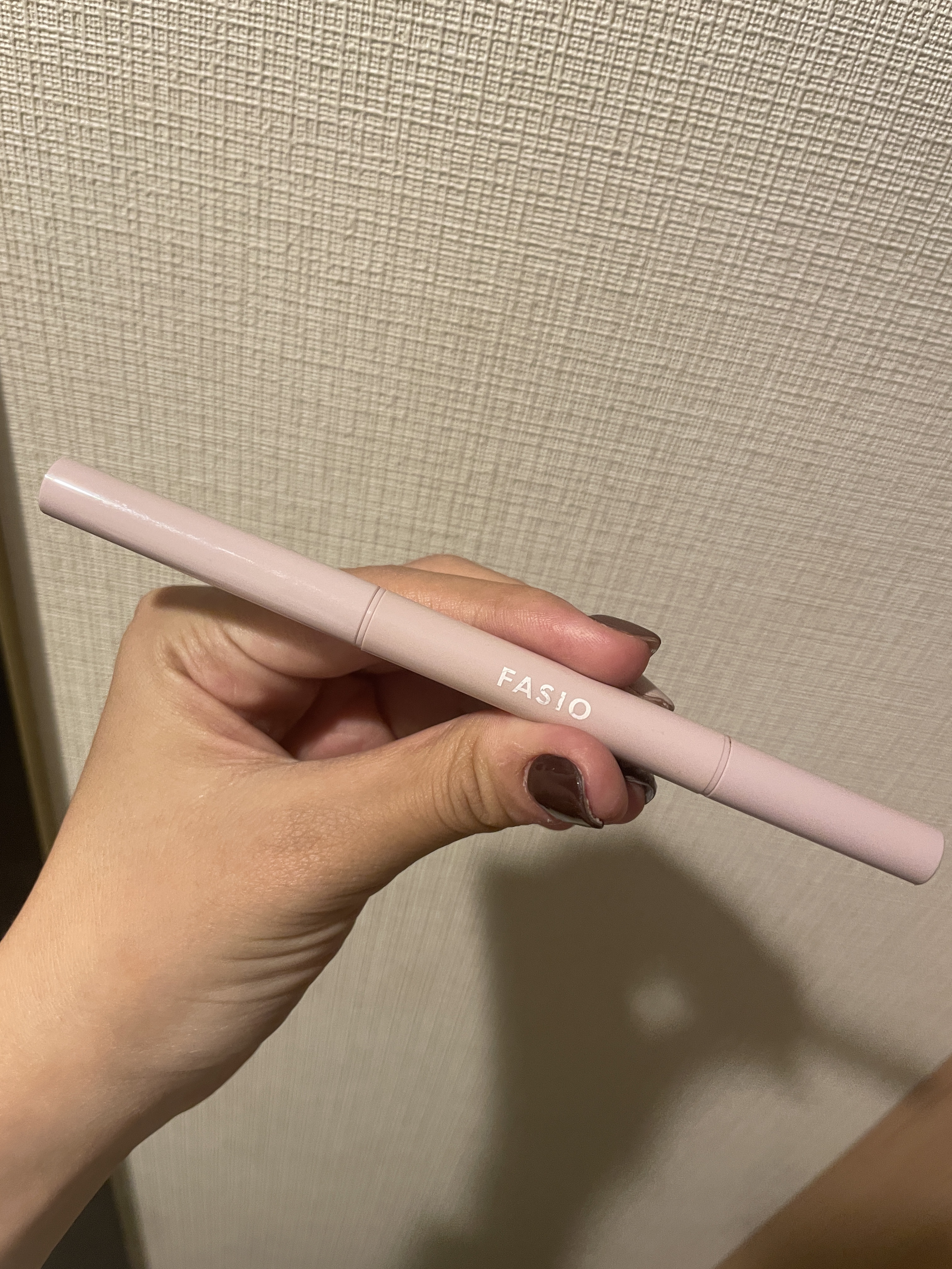 ウォータープルーフ アイブロウ （しずく型芯）/FASIO/アイブロウペンシルを使ったクチコミ（1枚目）