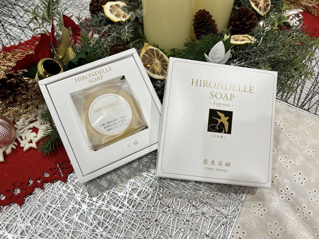 SOAP Happines/HIRONDELLE/洗顔石鹸を使ったクチコミ（1枚目）