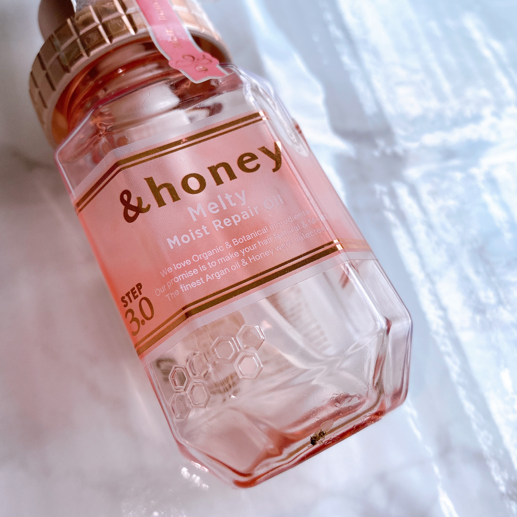 &honey メルティ モイストリペア ヘアオイル 3.0/&honey/ヘアオイルを使ったクチコミ（2枚目）