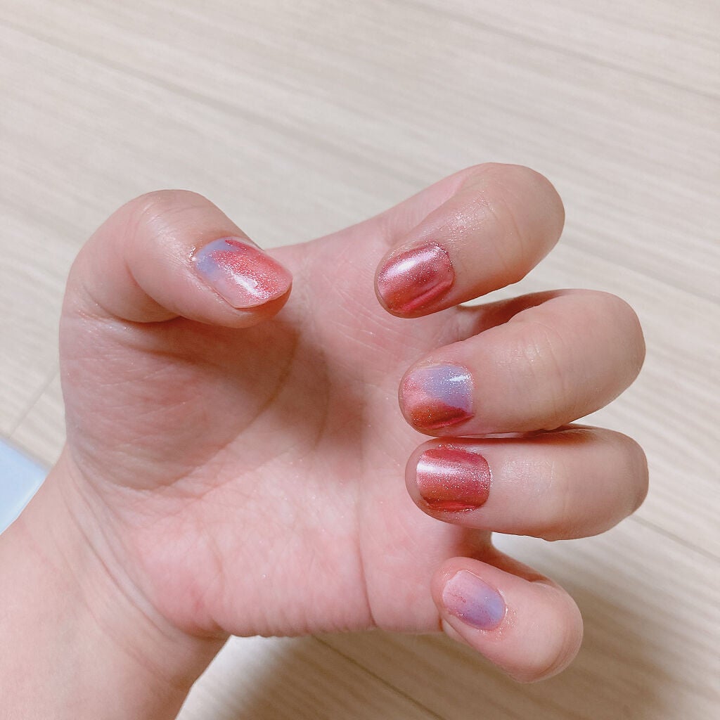 セルフカスタム ネイルシール/KEEPU/ネイルシールを使ったクチコミ(4枚目)