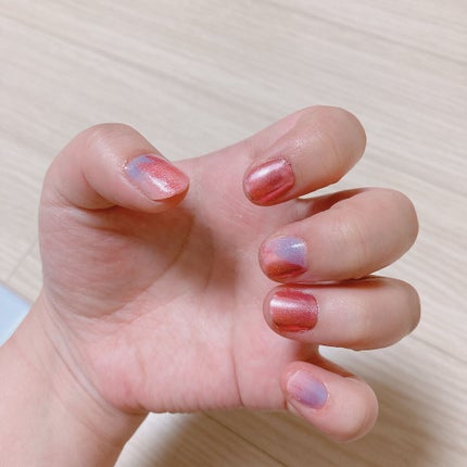 セルフカスタム ネイルシール/KEEPU/ネイルシールを使ったクチコミ(4枚目)