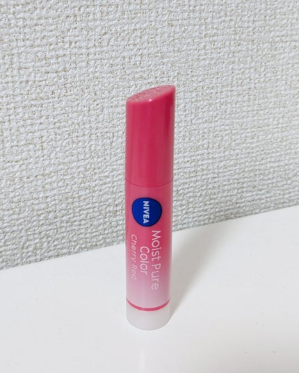モイストピュアカラーリップ/ニベア/リップクリームを使ったクチコミ(1枚目)