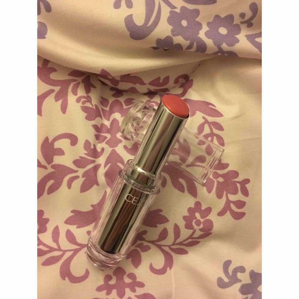 ラスティンググロスリップ/CEZANNE/口紅を使ったクチコミ（2枚目）