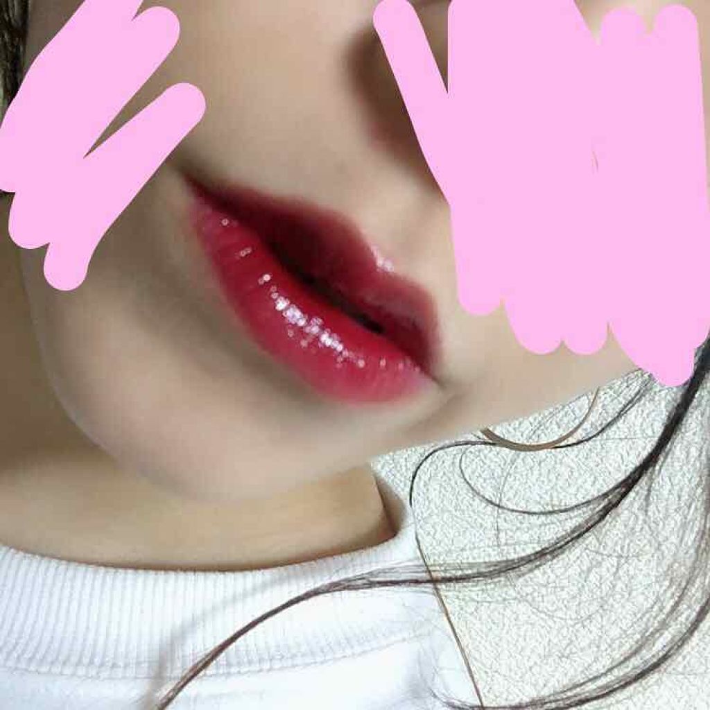 ジューシーラスティングティント/rom&nd/リップティントを使ったクチコミ(4枚目)