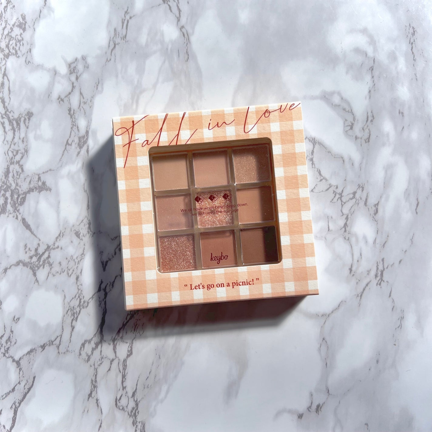 KEYBO FALL IN LOVE SHADOW PALETTE/keybo/アイシャドウパレットを使ったクチコミ(3枚目)