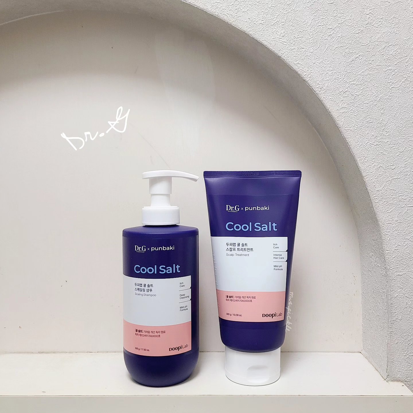 クールソルトスケーリングシャンプー/クールソルトスカルプトリートメント/Dr.G/市販シャンプーを使ったクチコミ（1枚目）