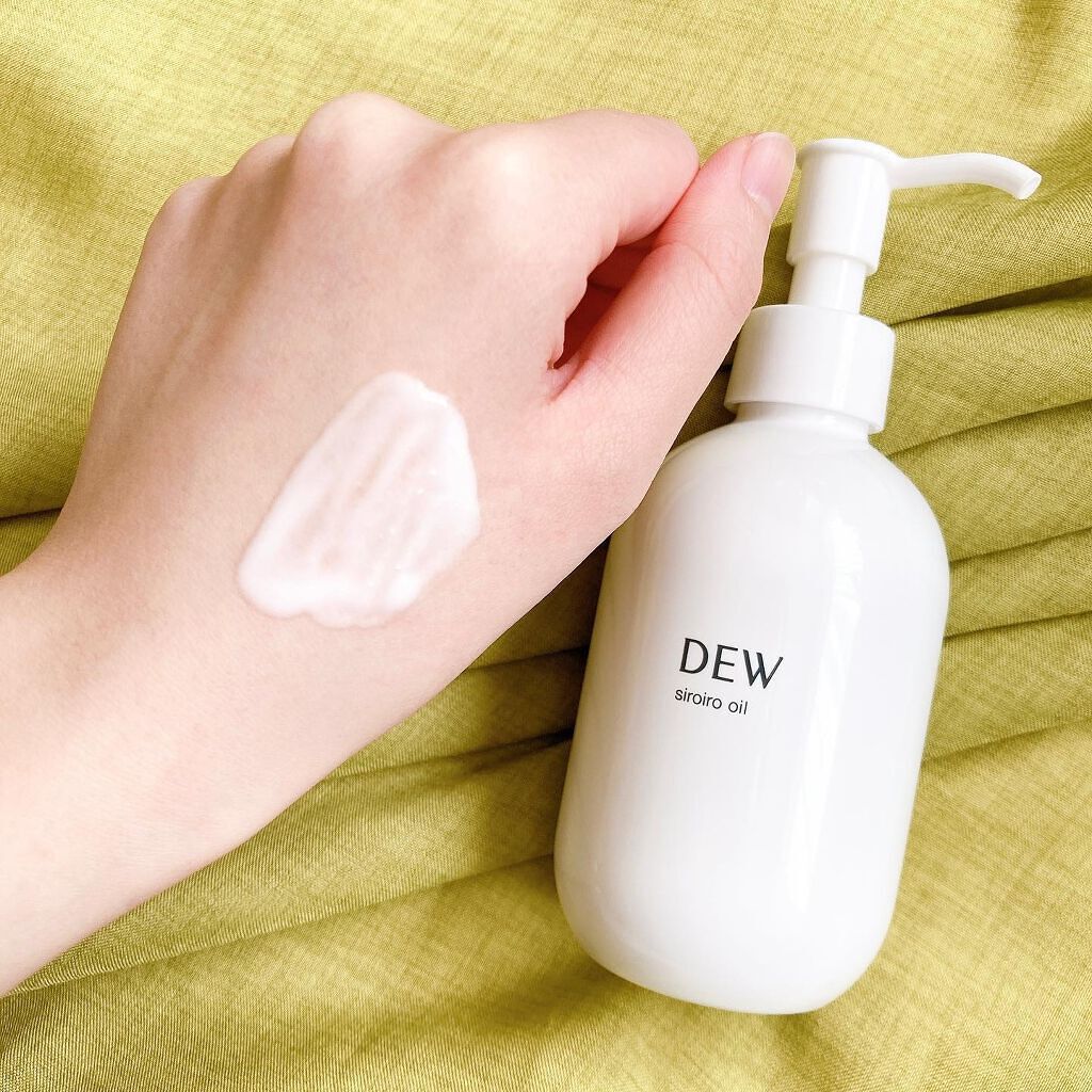 白色オイル/DEW/美容液を使ったクチコミ（3枚目）