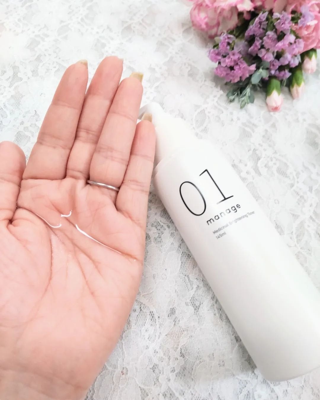 manage 01 ブライトニング トナー/manage/化粧水を使ったクチコミ(3枚目)