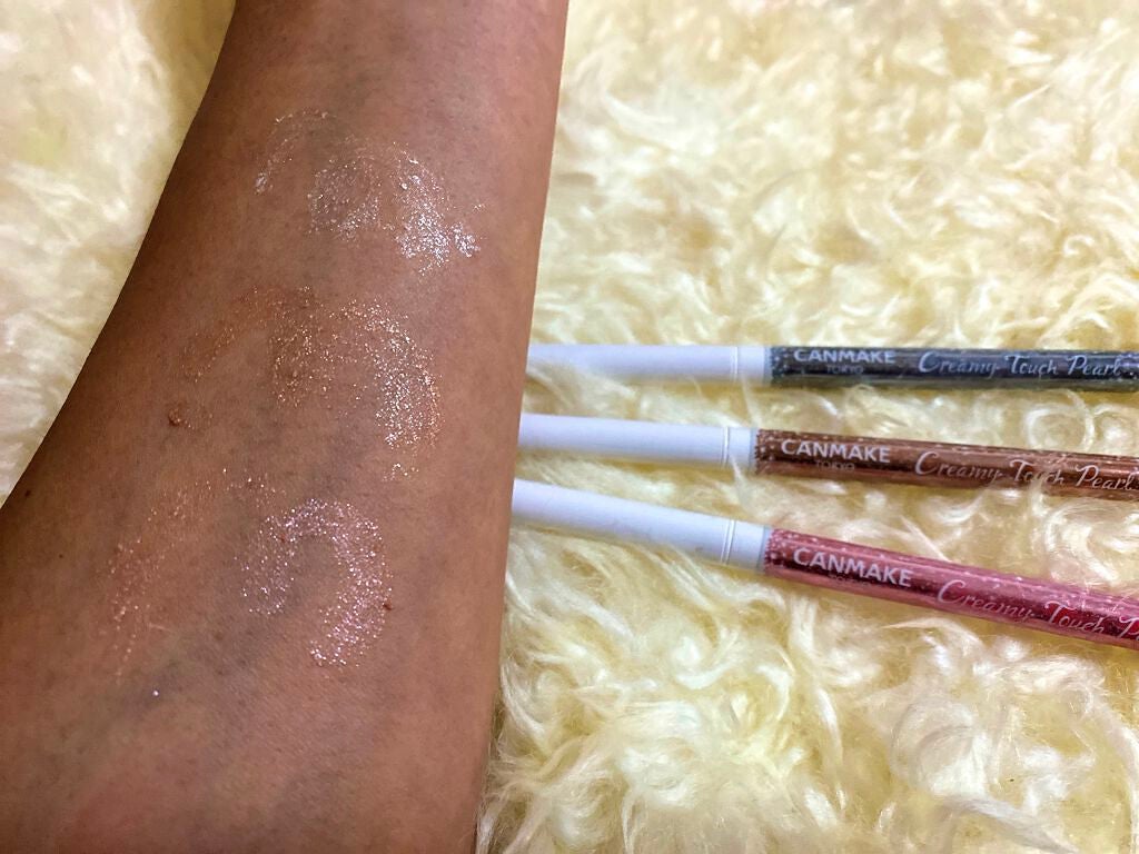 クリーミータッチパール/キャンメイク/ペンシルアイライナーを使ったクチコミ(3枚目)