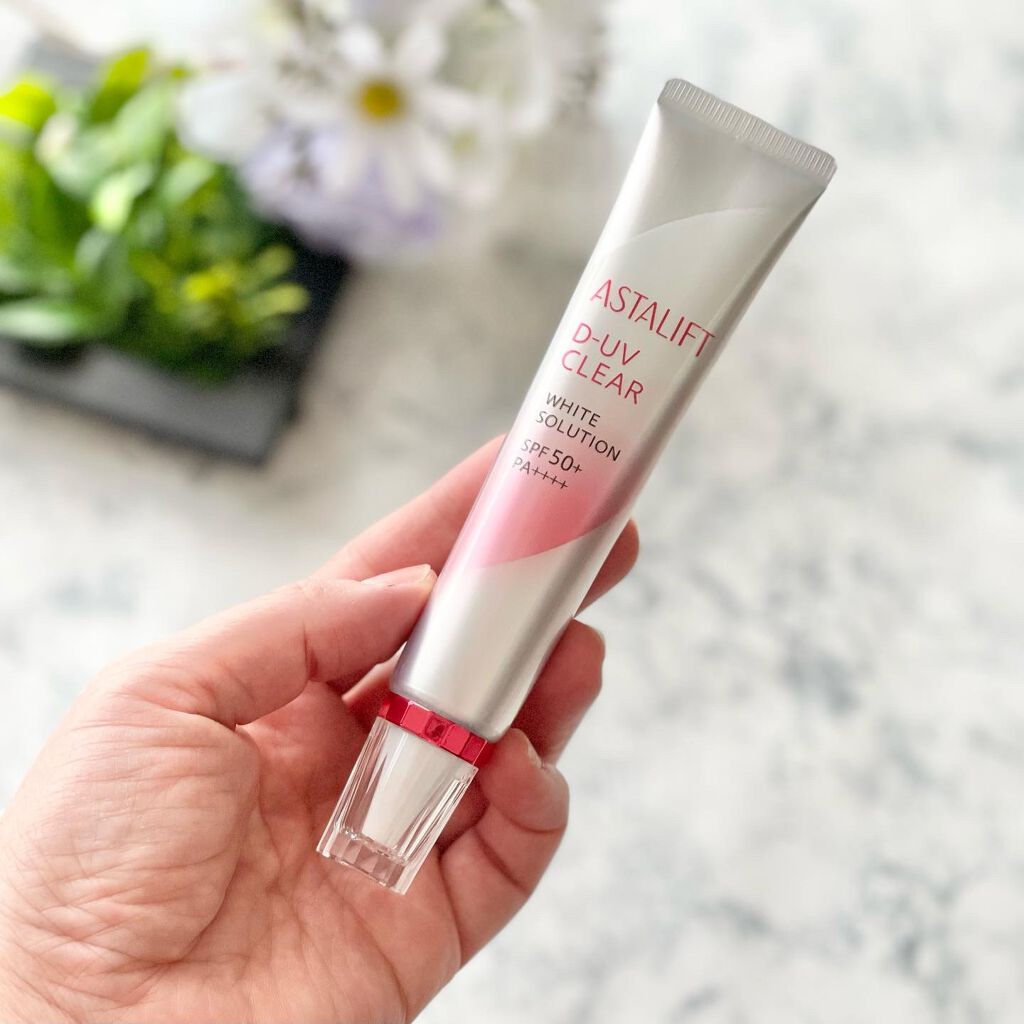 D-UVクリア ホワイトソリューション/アスタリフト/日焼け止めクリームを使ったクチコミ(3枚目)