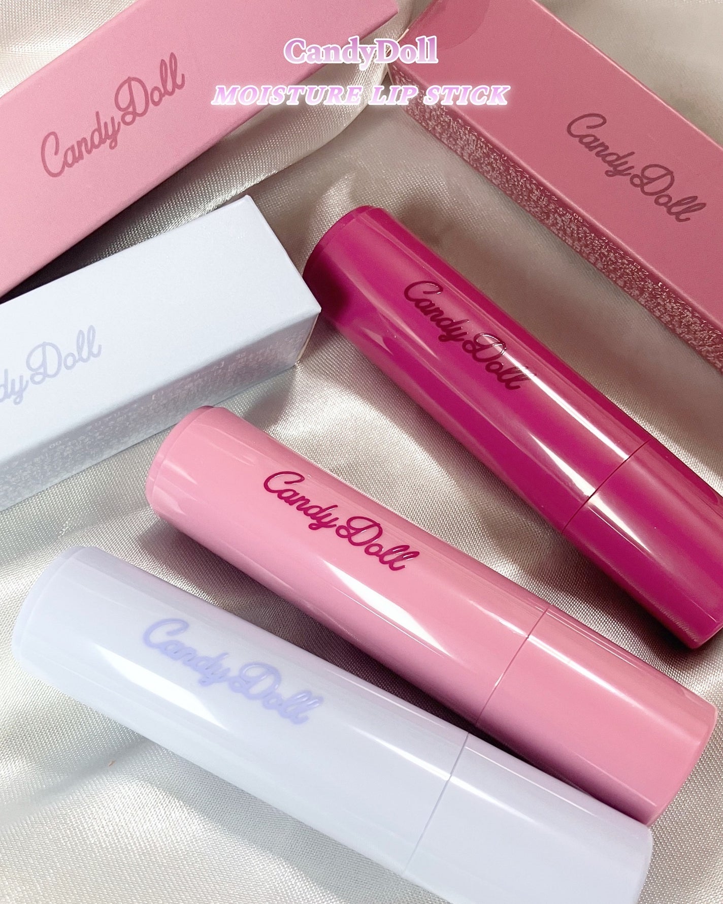 モイスチャーリップスティック/CandyDoll/口紅を使ったクチコミ(2枚目)