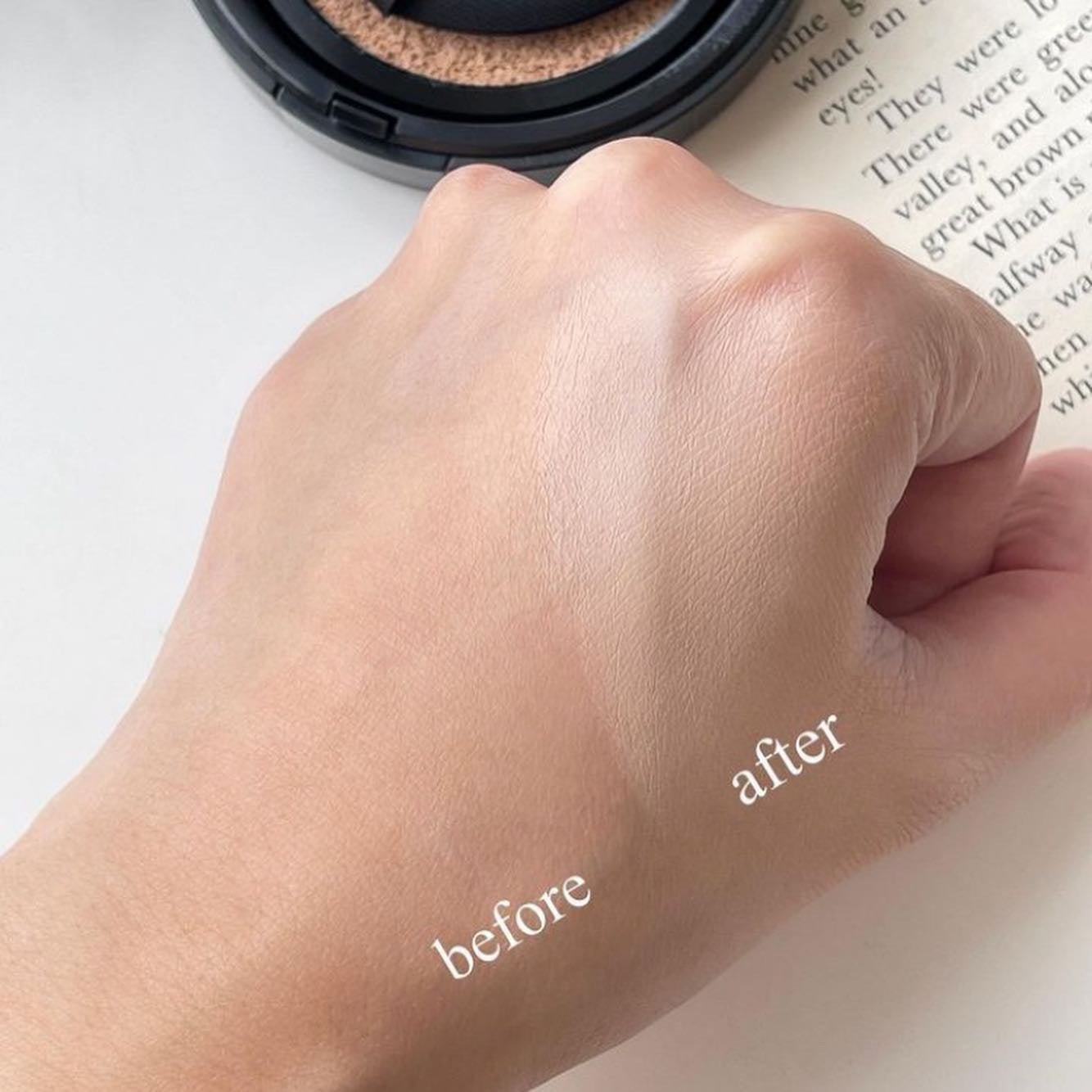 ベルベットジュエルクッション/BIVABOO/クッションファンデーションを使ったクチコミ(3枚目)