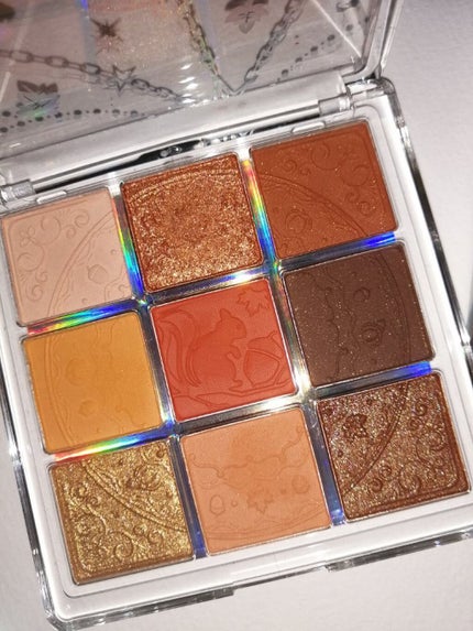 クォーツ 9色アイシャドウパレット(ドリームランドアイシャドウ)/ZEESEA/アイシャドウパレットを使ったクチコミ(2枚目)