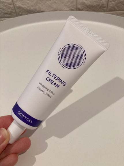 フィルタリングクリーム/DEWYCEL/日焼け止めクリームを使ったクチコミ(2枚目)
