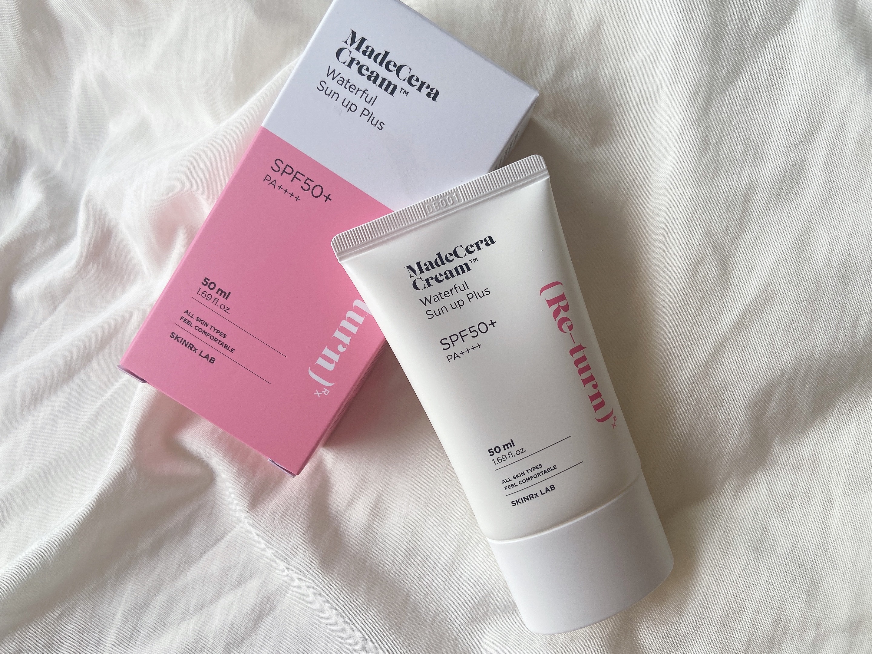 マデセラウォーターフルサンアッププラス/SKINRx LAB/日焼け止めクリームを使ったクチコミ（2枚目）