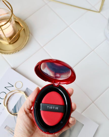 マスク フィット レッド クッション/TIRTIR(ティルティル)/クッションファンデーションを使ったクチコミ(3枚目)