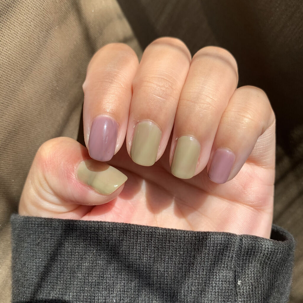 ジェルネイル（ライト対応）/セリア/ジェルネイルを使ったクチコミ（1枚目）