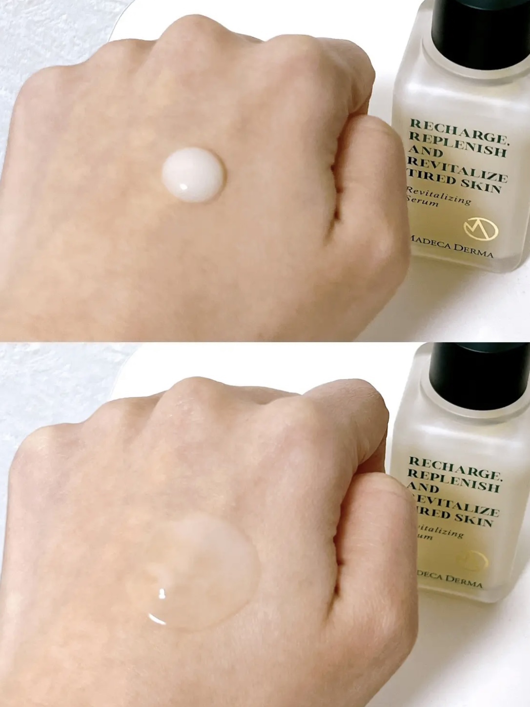 リバイタライジングセラム/マデカダーマ/美容液を使ったクチコミ（3枚目）