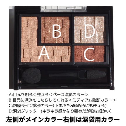 バーチャルアイズメイカー/KATE/アイシャドウパレットを使ったクチコミ(2枚目)