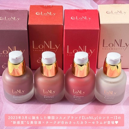 3S カラーセラム/LoNLy /リキッドチークを使ったクチコミ(2枚目)