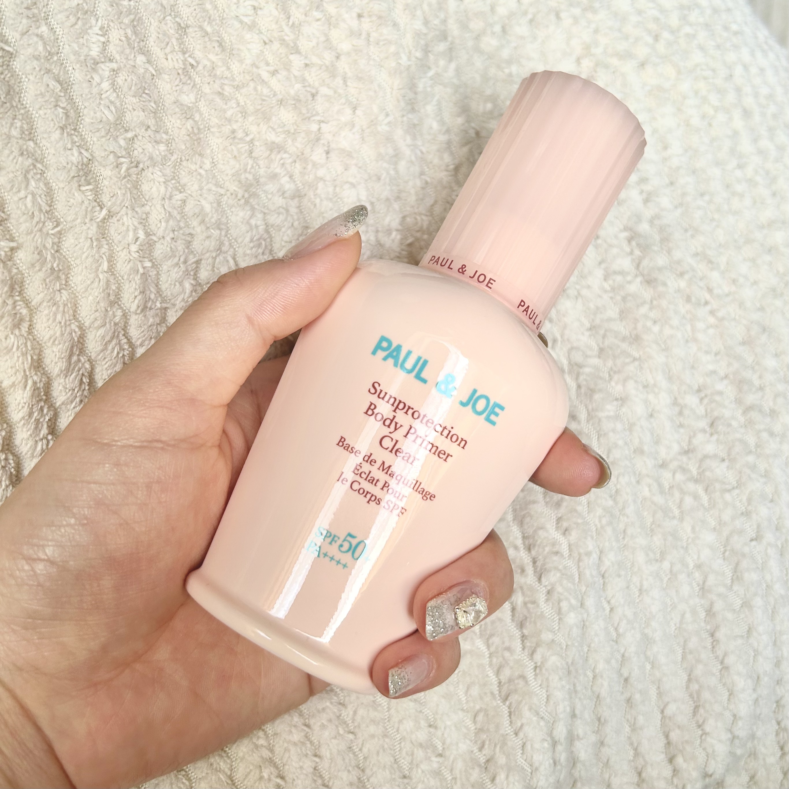 サンプロテクション ボディプライマー クリア/PAUL & JOE BEAUTE/日焼け止めローションを使ったクチコミ（2枚目）