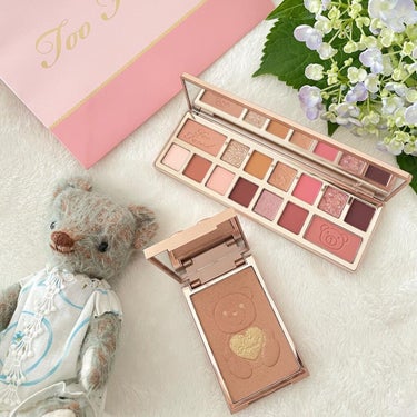 テディ ベア アイシャドウ パレット/Too Faced/アイシャドウパレットを使ったクチコミ（3枚目）