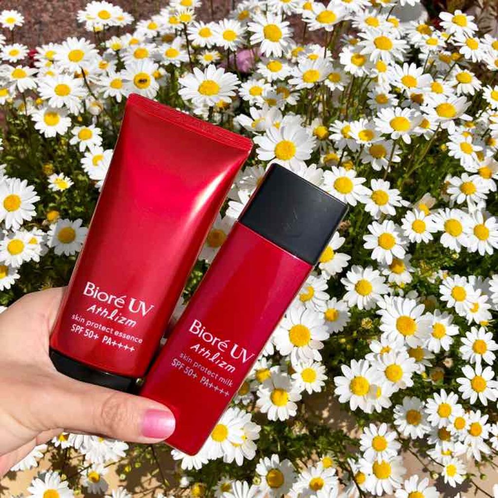 UV  アスリズム　スキンプロテクトエッセンス/ビオレ/日焼け止めローションを使ったクチコミ（1枚目）