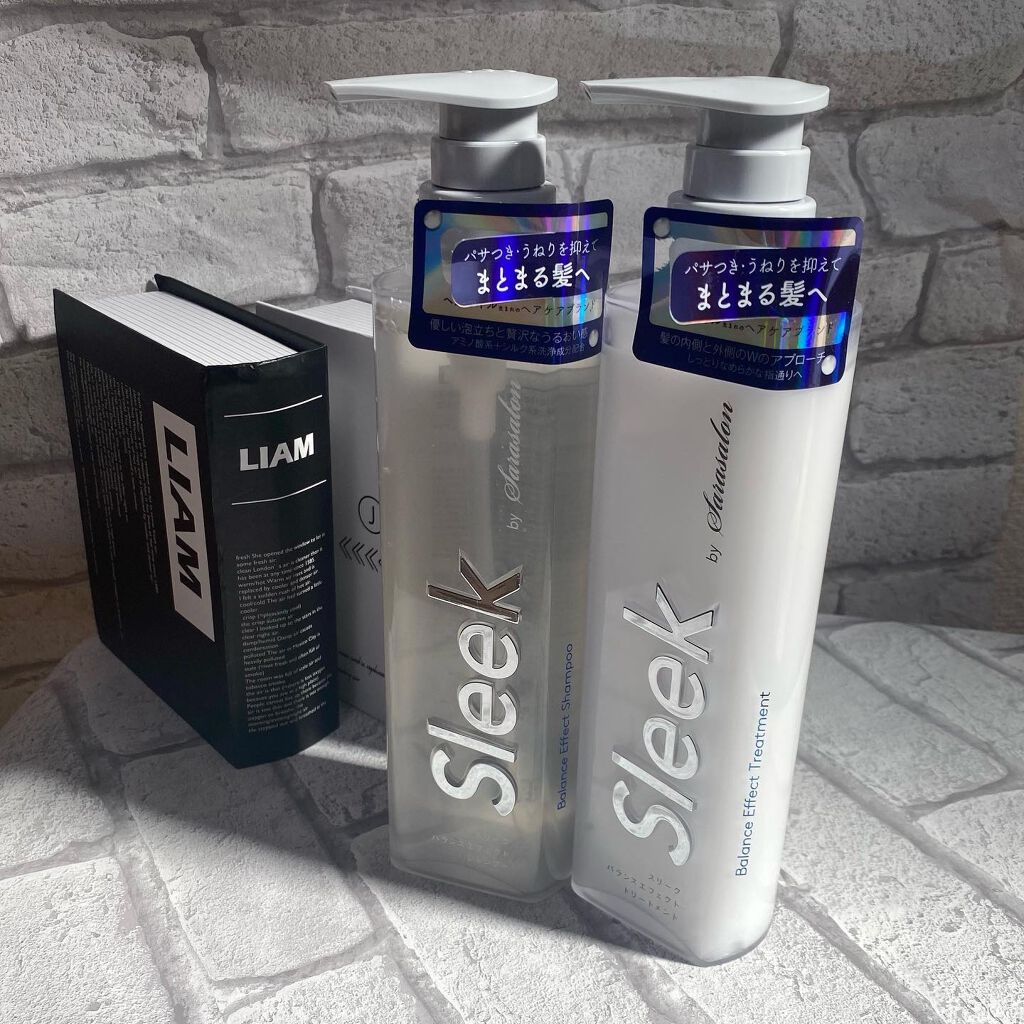 バランスエフェクトシャンプー／トリートメント/スリーク by サラサロン/市販シャンプーを使ったクチコミ（1枚目）