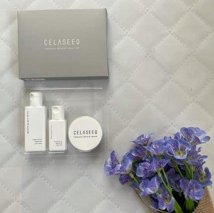 タイムレスリペア 未来肌おためしセット/CELASEEQ/スキンケアキットを使ったクチコミ(1枚目)