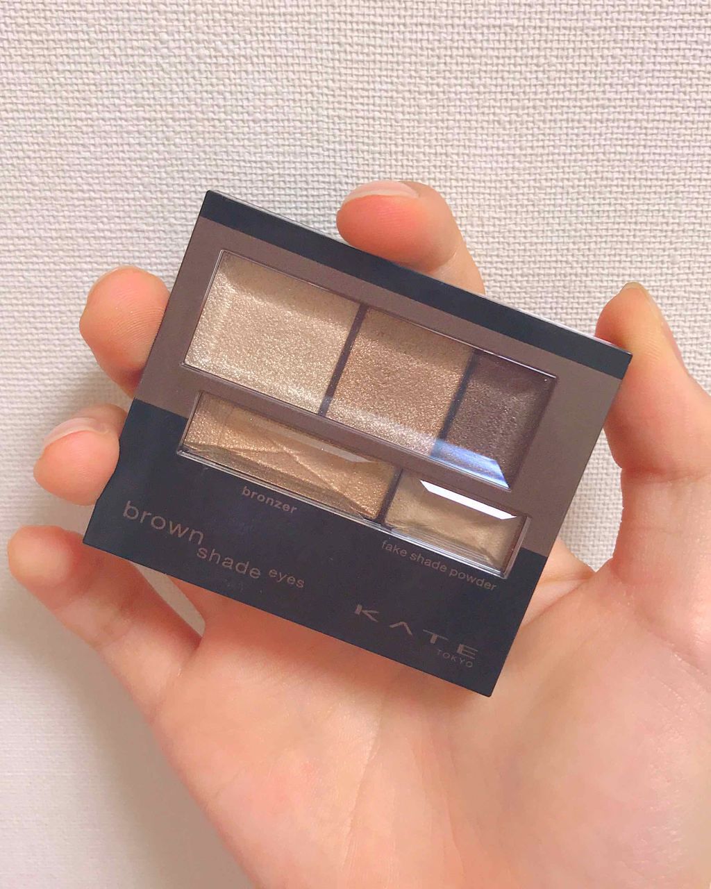 ブラウンシェードアイズN/KATE/アイシャドウパレットを使ったクチコミ（1枚目）