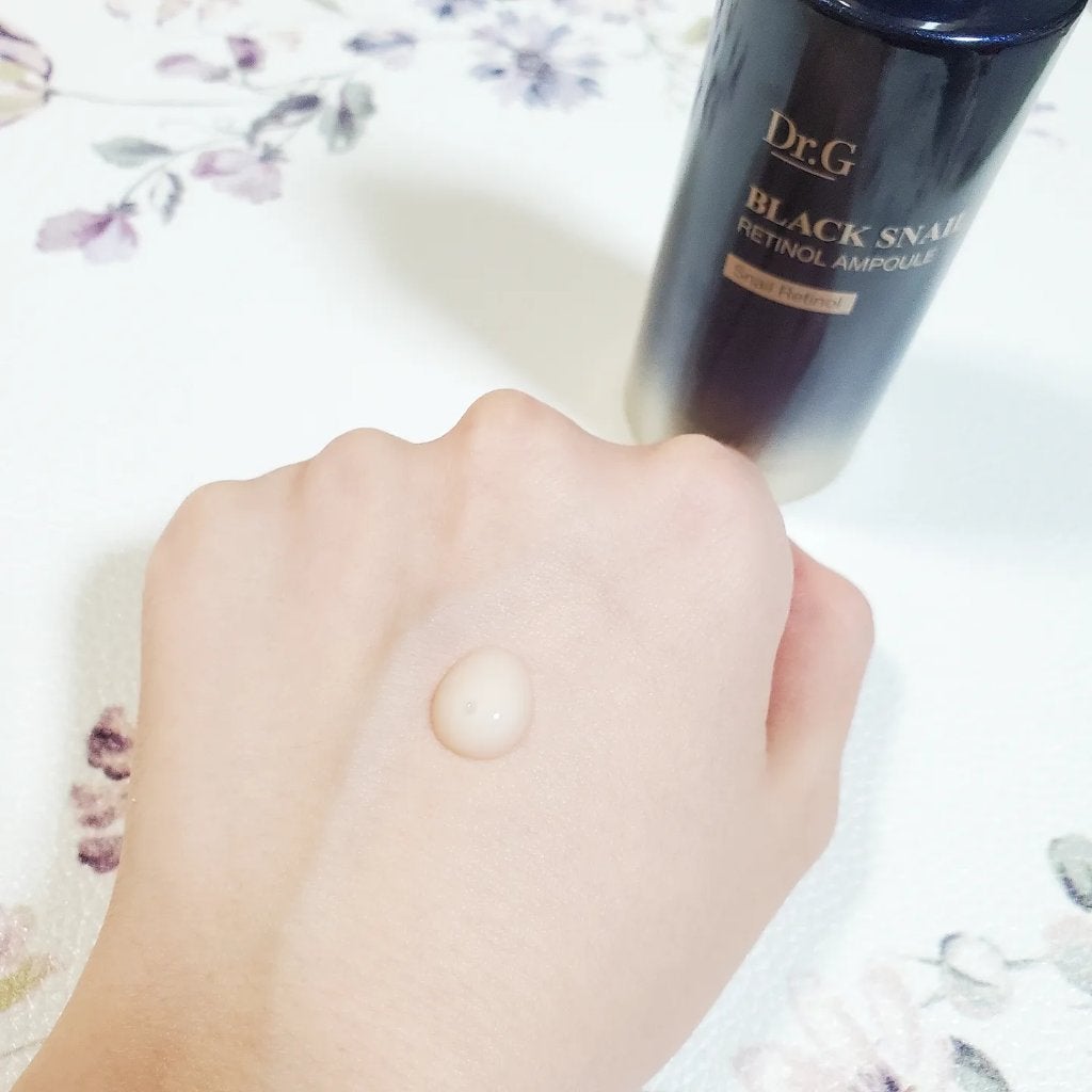ブラックスネイルレチノールセラム/Dr.G/美容液を使ったクチコミ(4枚目)