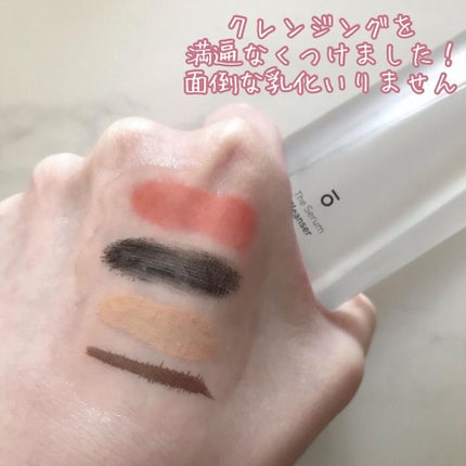 ザ セラムクレンザー/Slosophy/クレンジングウォーターを使ったクチコミ(5枚目)