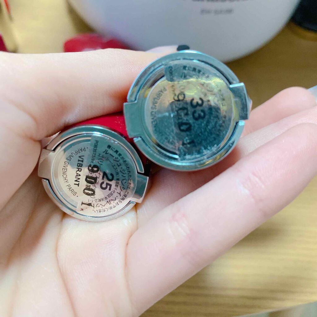 ルージュ・ジバンシイ・ベルベット/GIVENCHY/口紅を使ったクチコミ（2枚目）