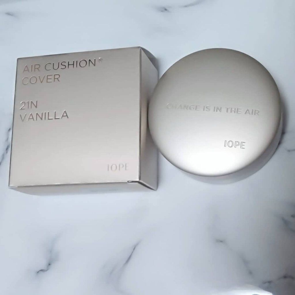 エアクッション カバー/IOPE/クッションファンデーションを使ったクチコミ（1枚目）