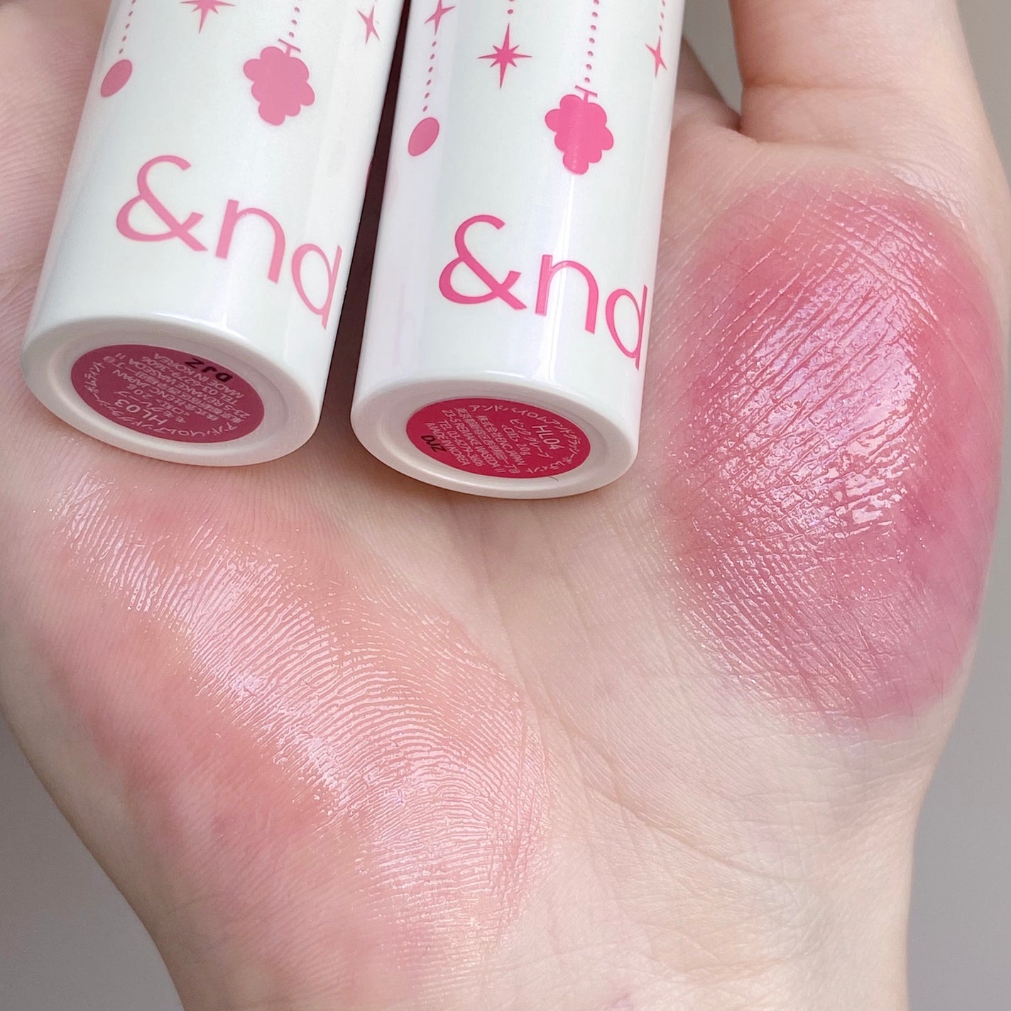 アンドバイロムアンド グラッシーボムティント/&nd by rom&nd/リップティントを使ったクチコミ(6枚目)